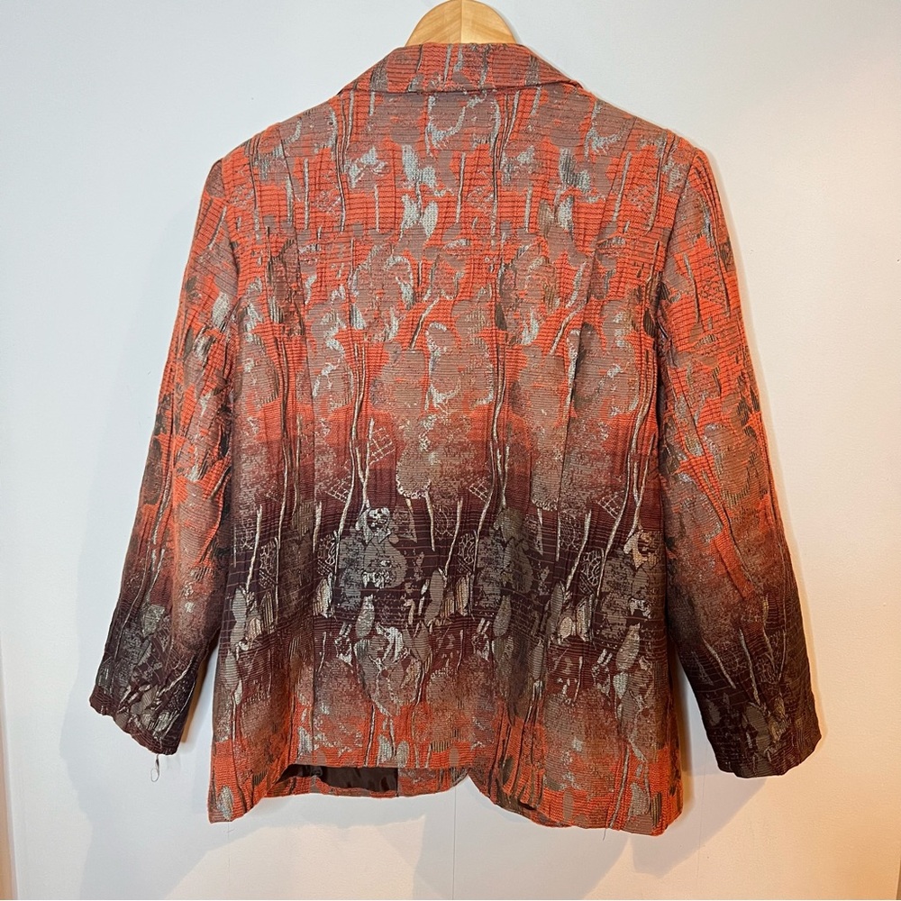 Vintage | Tanjay Abstract Print Boho Style Blazer… - image 6